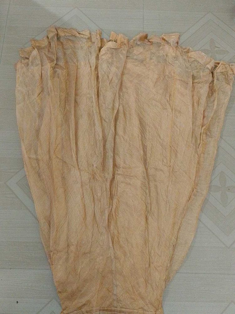 Elegant golden colour skirt