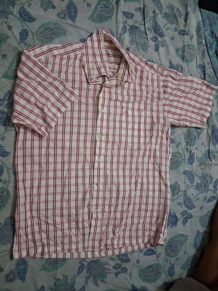 Men's Plaid Short Sleeve Shirt