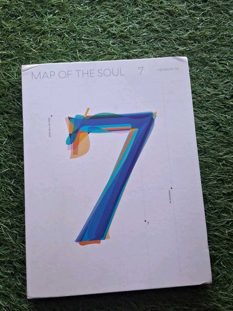 BTS MOTS 7 Album - Version 4 Unsealed with Inclusi