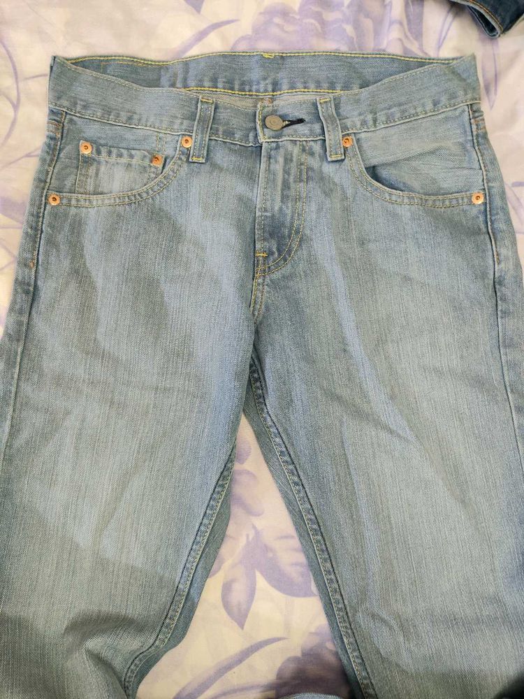 Classic Levi's Blue Denim Jeans