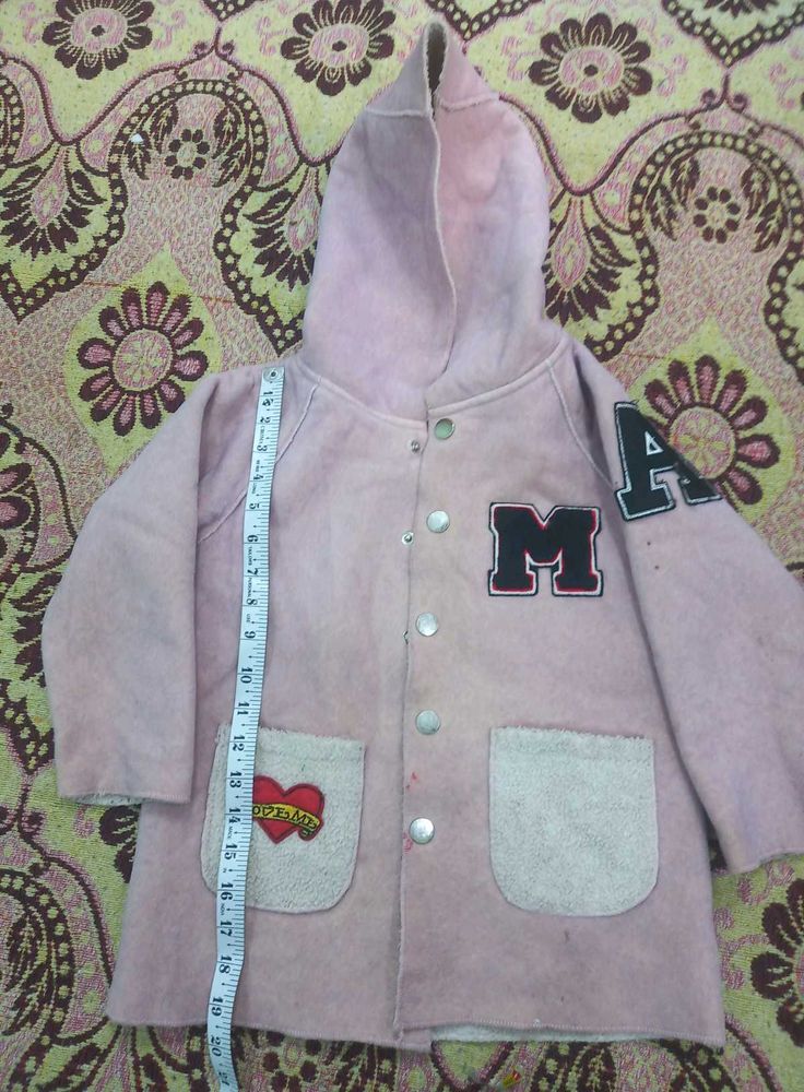 Cute Kids' Patchwork Hooded Jacket