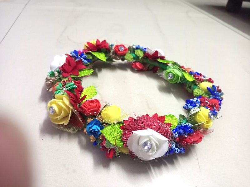 Hand Made Flower Tiara Crown 👑