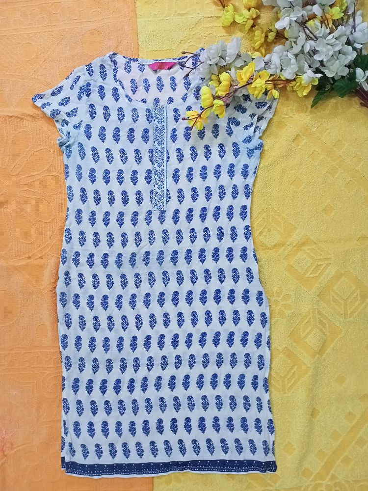 Pink Almirah Cotton Kurti