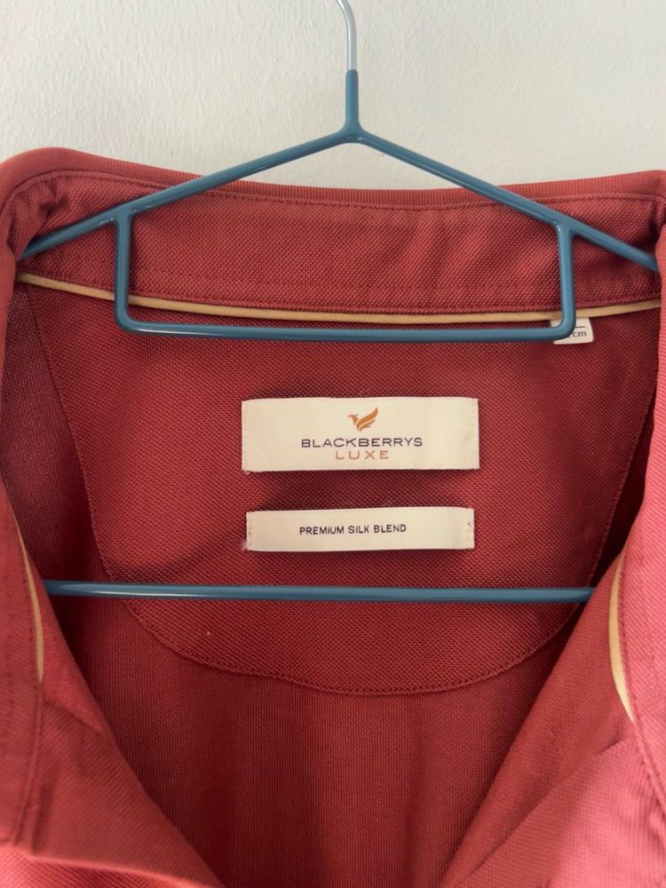 Blackberrys Luxe Premium Silk Blend Shirt