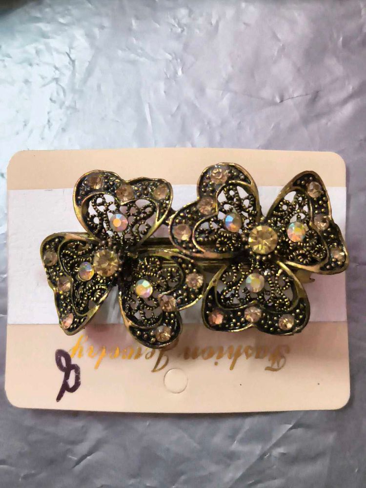 Sparkling Butterfly Hair Clip
