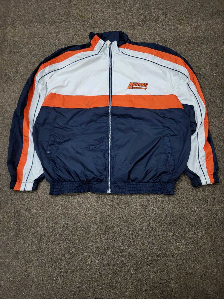 Color Block Windbreaker Jacket