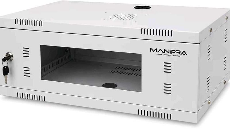 4U Wall Mount Networking Rack for DVR NVR Network
