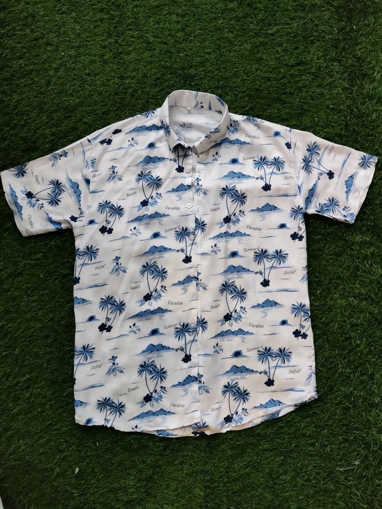 New Trendy Printed Shirt (L)
