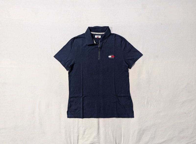 Tommy Jeans Navy Polo Shirt