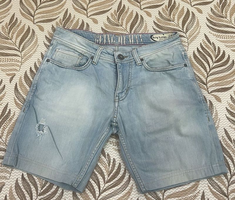 Being Human Denim Shorts- New