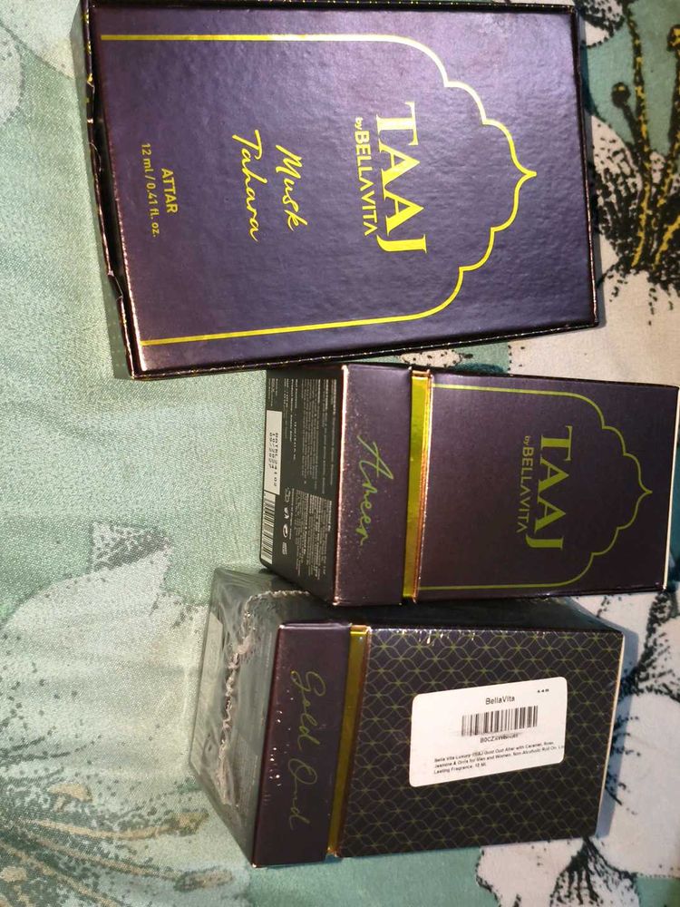 ALL NEW..TAAJ by Bellavita attar combo