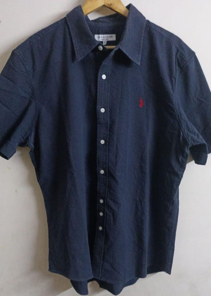 Men's Dark Blue Polo Shirt