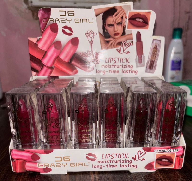 Crazy Girl Moisturizing Long-Lasting Lipstick