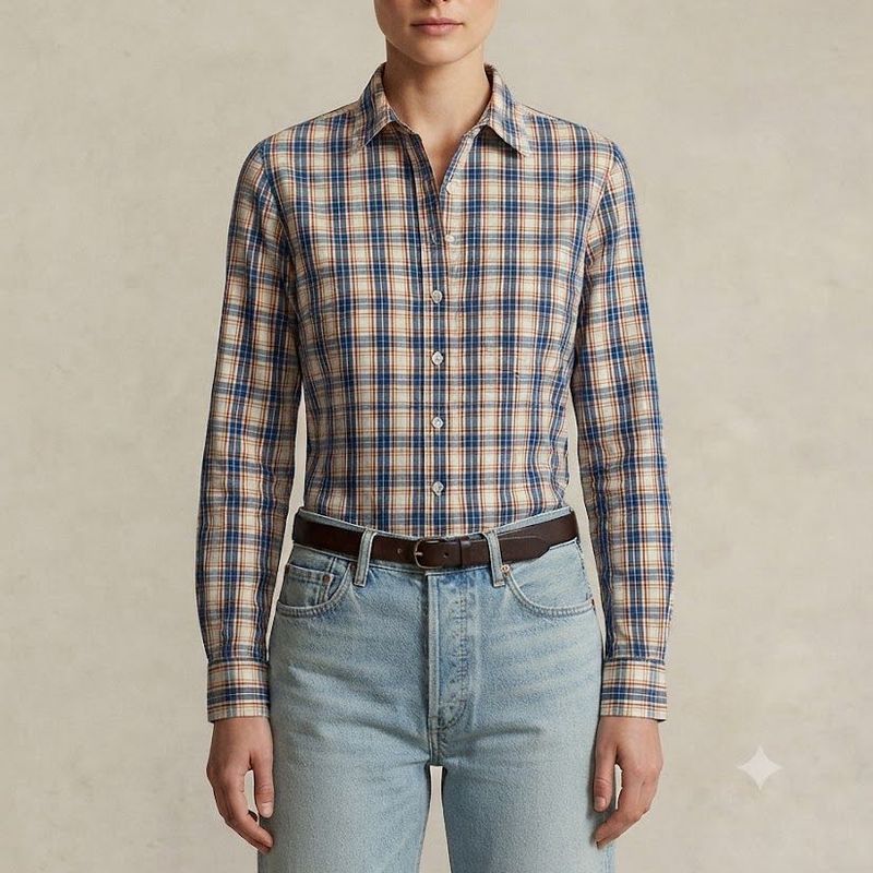 Classic Plaid Long Sleeve Shirt