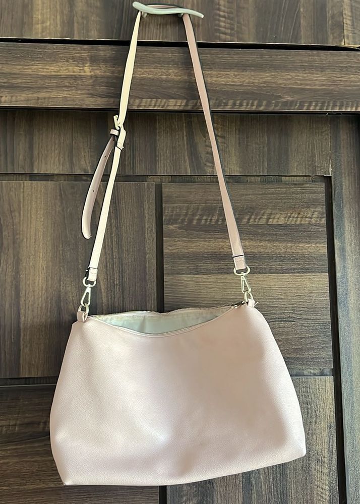 Pink Nude Medium Handbag By Van Heusen
