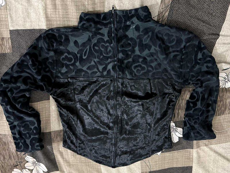 Velvet Floral top