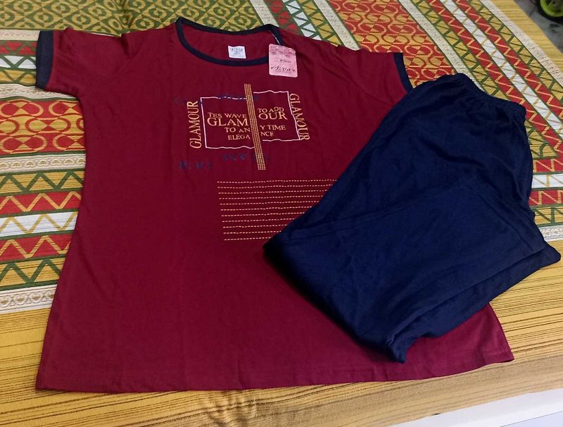 New with tag pure cotton Night Suit