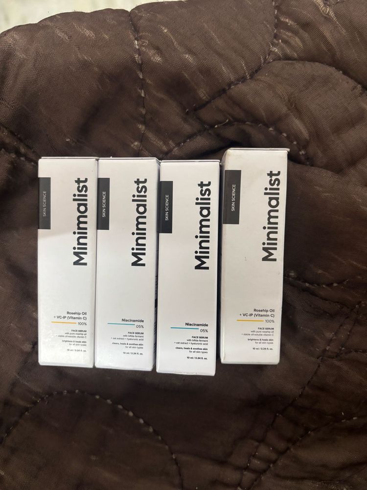 Minimalist Face Serums - Set of 4