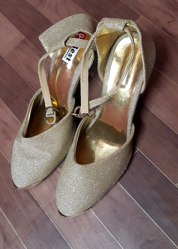 Golden heels