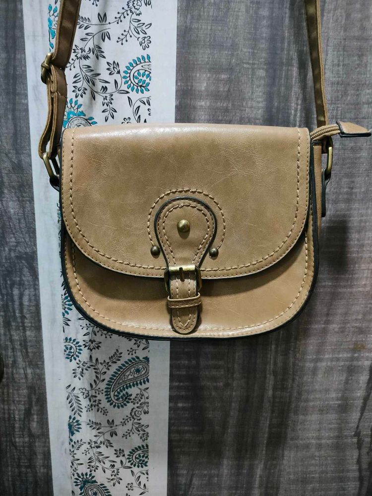 Tan Crossbody Bag