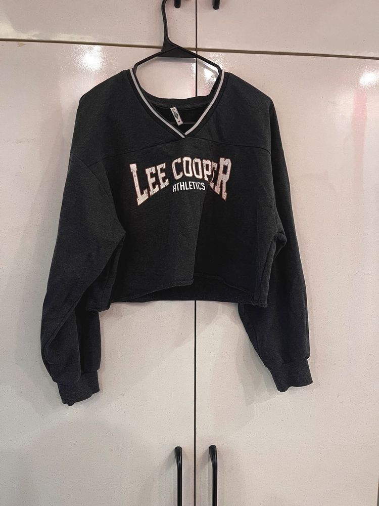 Lee Cooper Cropped Sweatshirt