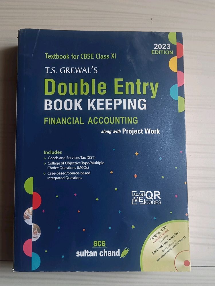 class 11th commerce accountancy book 2023-24