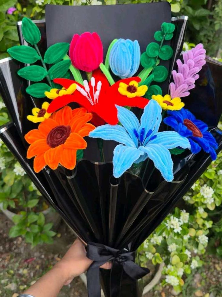 Vibrant Artificial Flower Bouquet