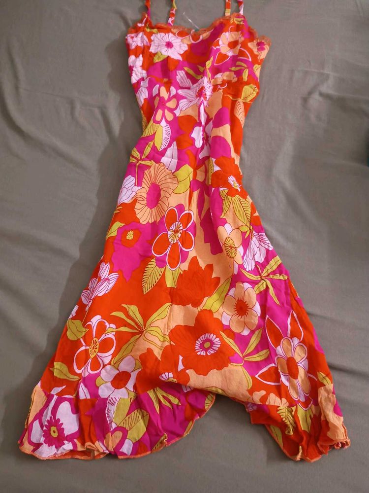 Vibrant Floral Jumpsuit