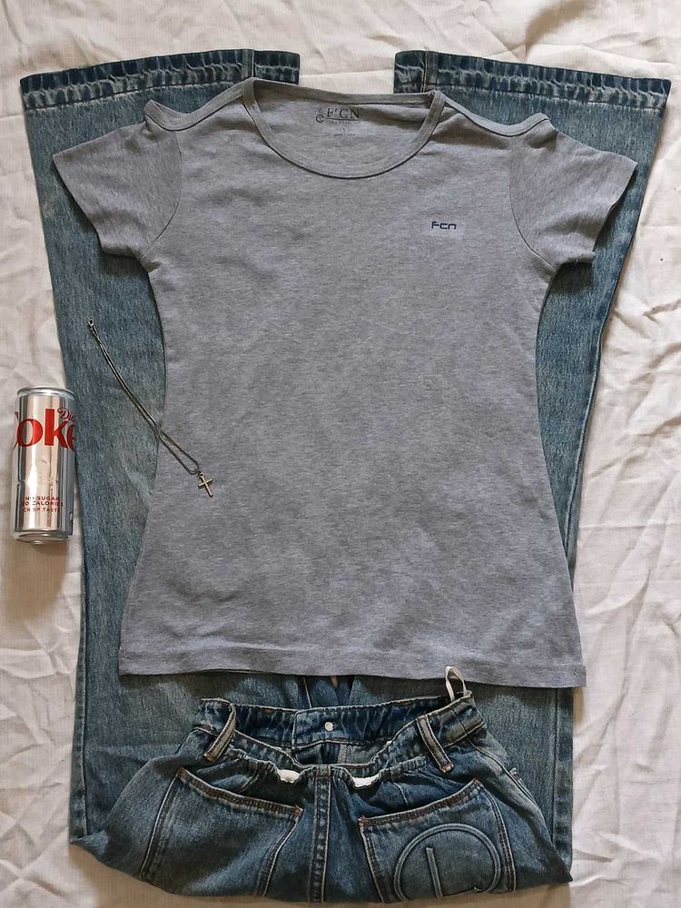 Grey Short Sleeve T-Shirt