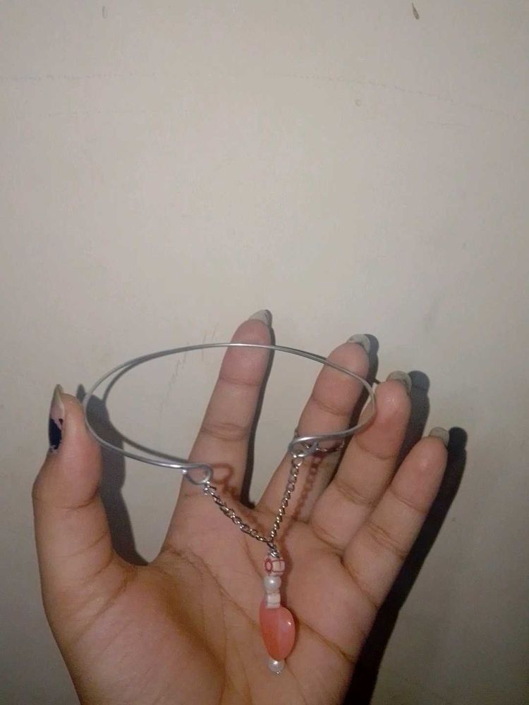 combo of unique wire arm cuff