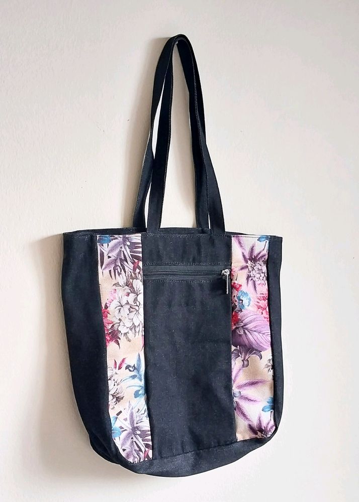 ➕️Free Pouch 🆕️ Jeans Flower Print (Full Astra