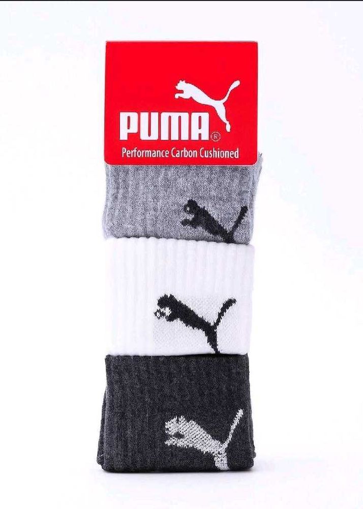 Puma Socks - 3 Pack of Combed Sock SALE