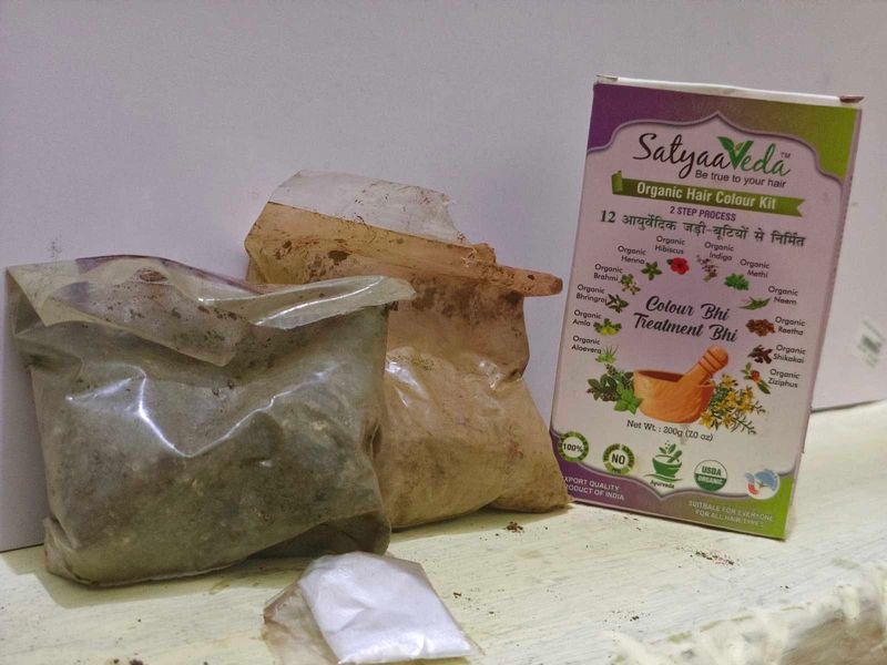 Satyaaveda Organic Hair Colour Kit