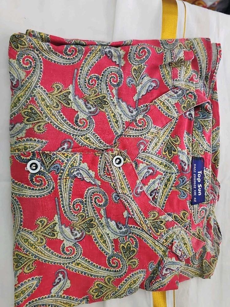 Men's Paisley Print Shirt
