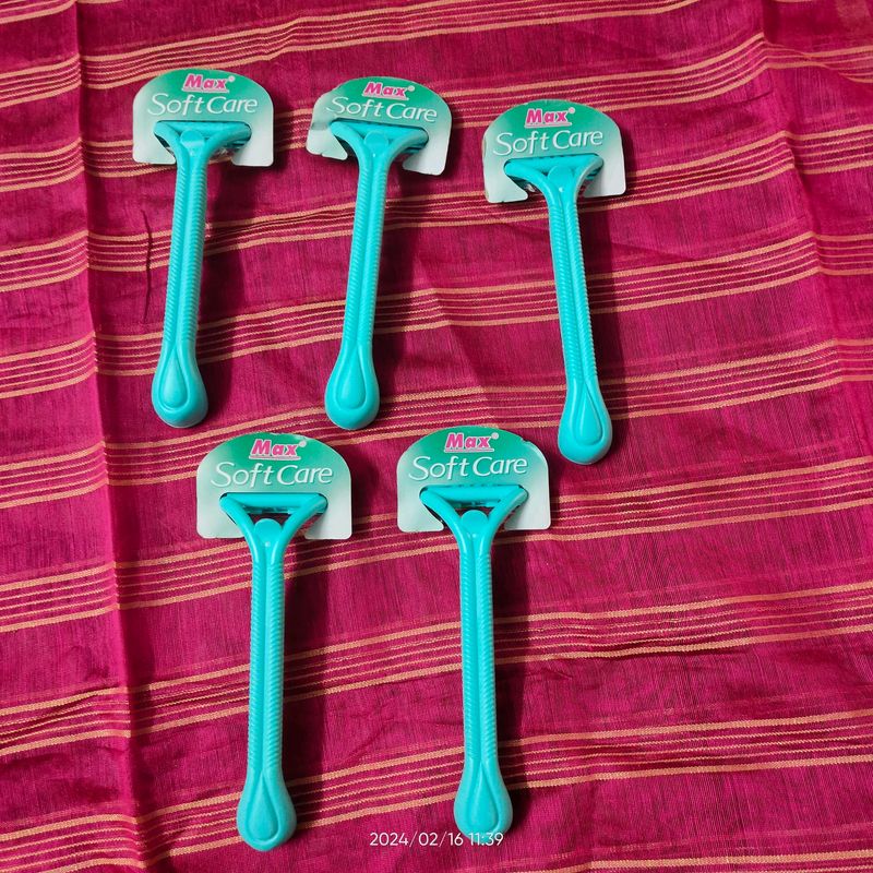 6 Pc Hair Removal Razor