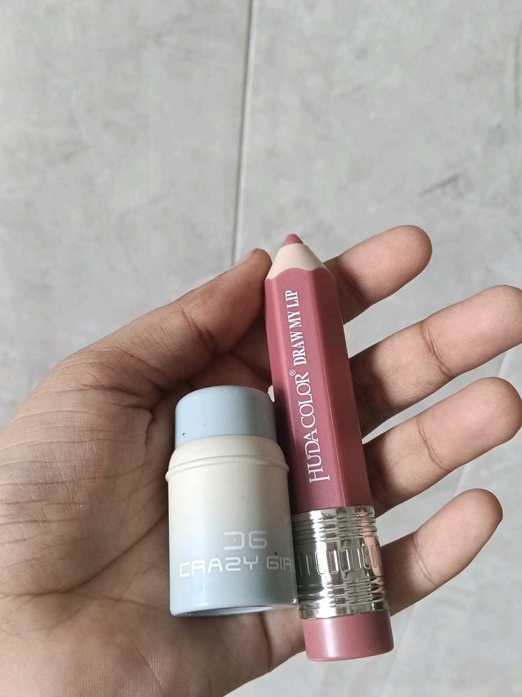 Swiss beauty, Huda color &amp; Crazy girl lip