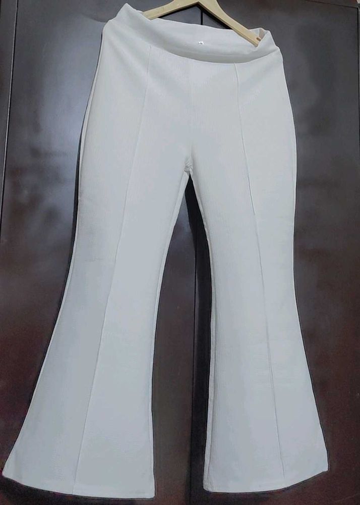 White Trouser Pant For Girl Or Women 32 Waist
