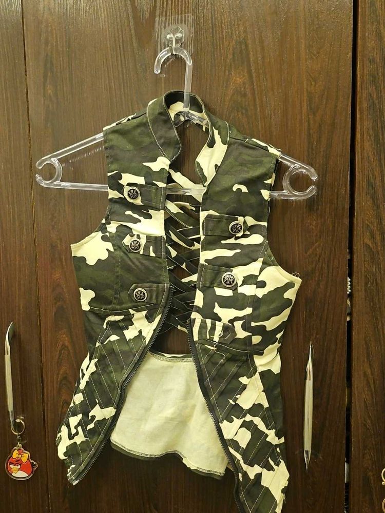 Camo Corset Vest