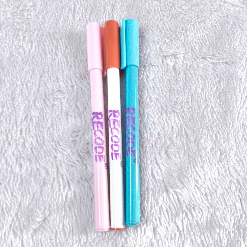 Recode blue pen Newly launched pack of 3