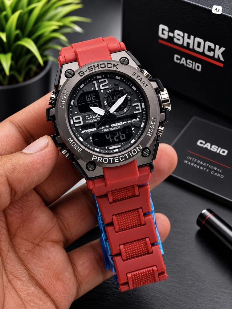 G-Shock Casio Red Watch