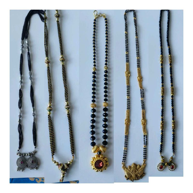 Elegant mangalsutras set of 5