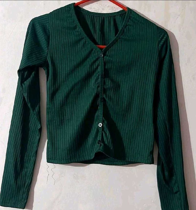 New  V-Neck crop Top for women