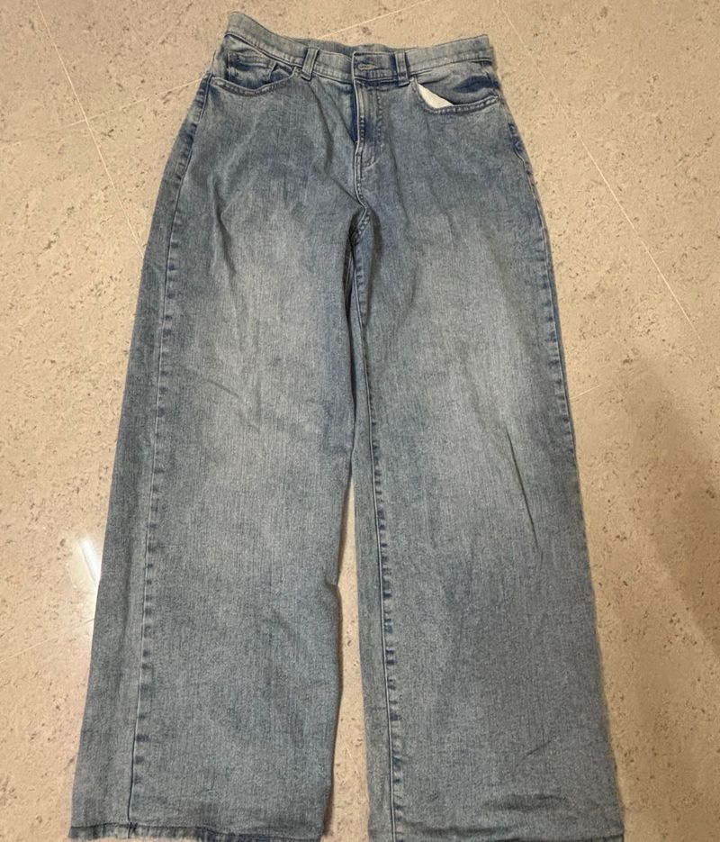 Baggy Wash Jeans