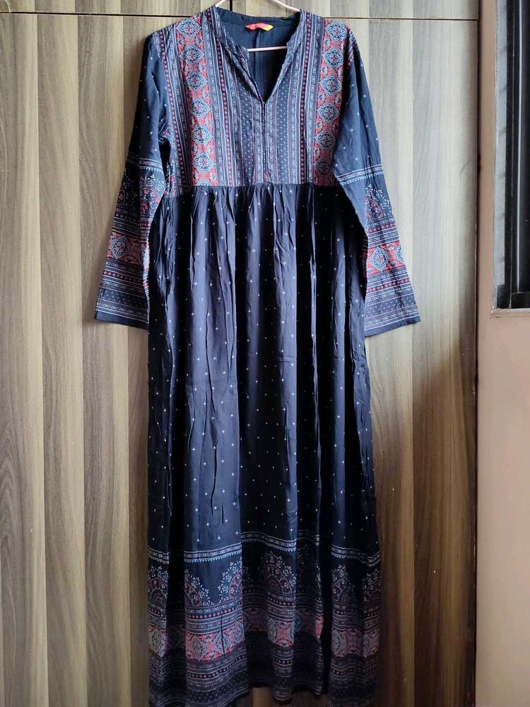 Boho Print Maxi Dress