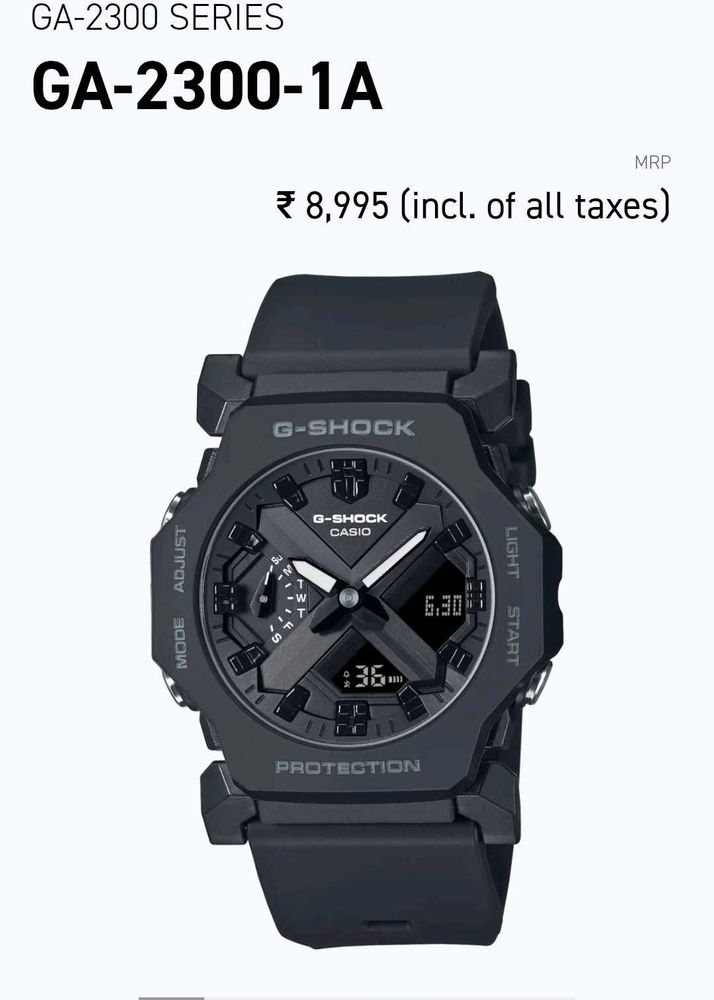 G-SHOCK SERIES GA-2300-1A