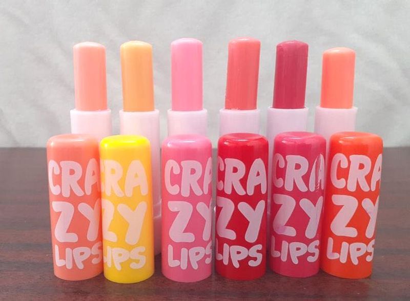 Crazy Lips Tinted Lip Balms (Set of 12 )