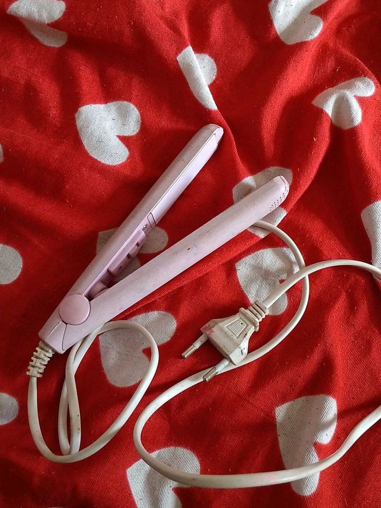 Pink Mini Hair Straightener