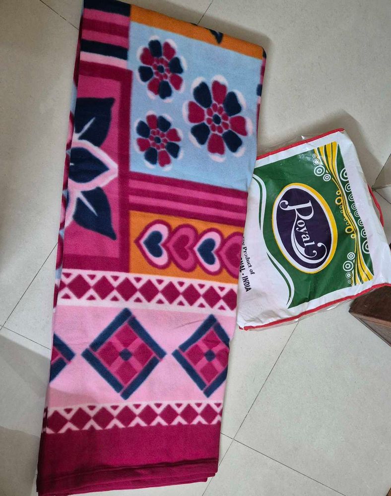 Royal Blanket - Colorful Floral Print