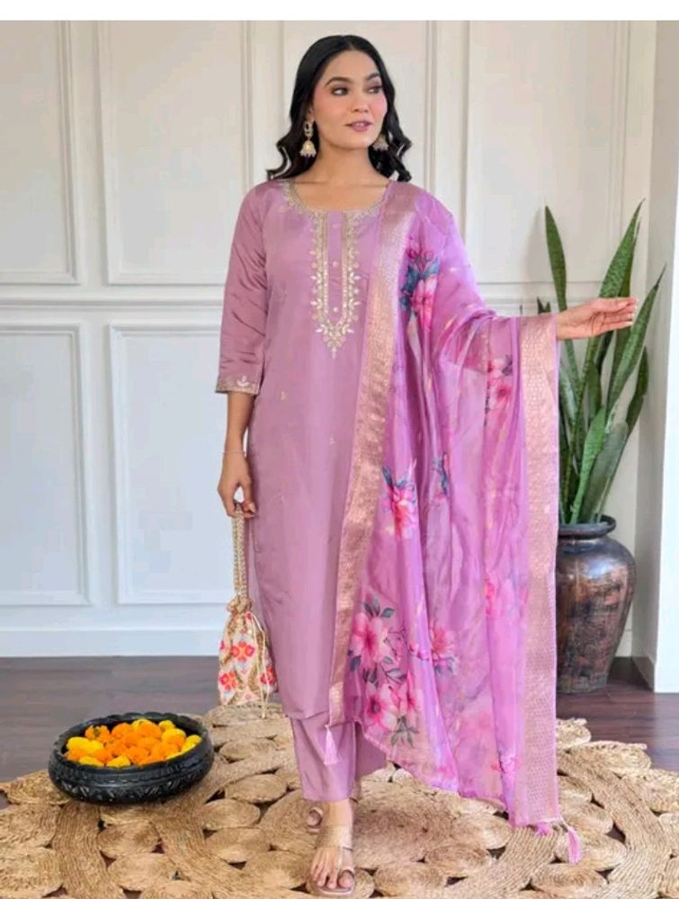 New/Unused Embroidered Kurta Set