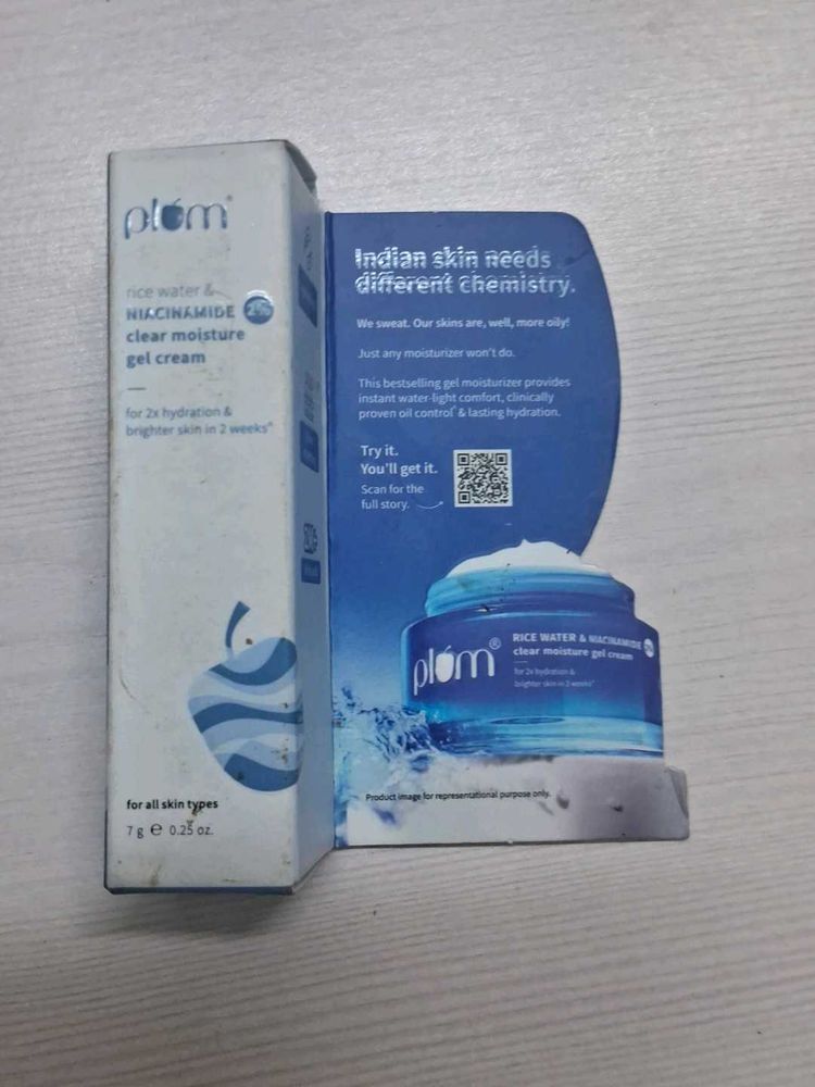 Plum Rice Water &amp; Niacinamide Gel Cream
